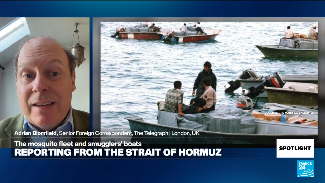 'Iran's most potent weapon': Telegraph's Adrian Blomfield offers rare frontline glimpse of Hormuz