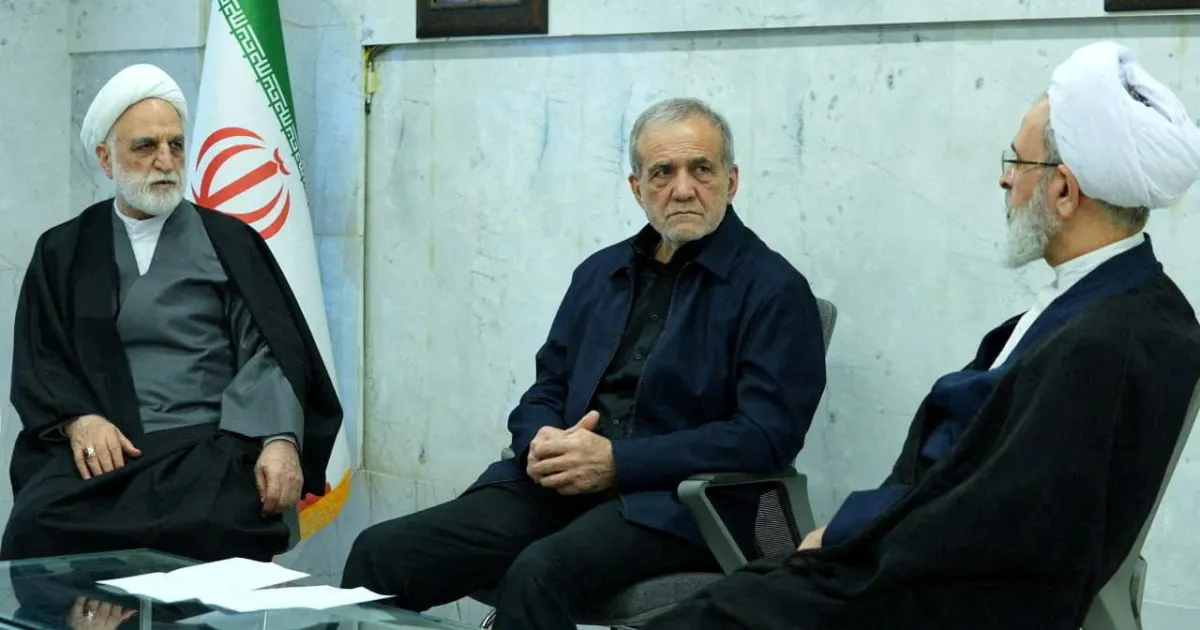 Iran’s President Pezeshkian seeks to quash divided leadership narrative