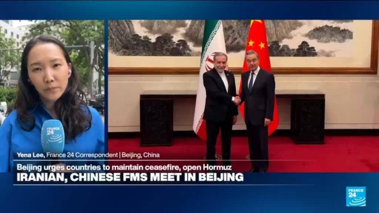 Iranian and Chinese FMS meet as Beijing urges countries to maintain ceasefire