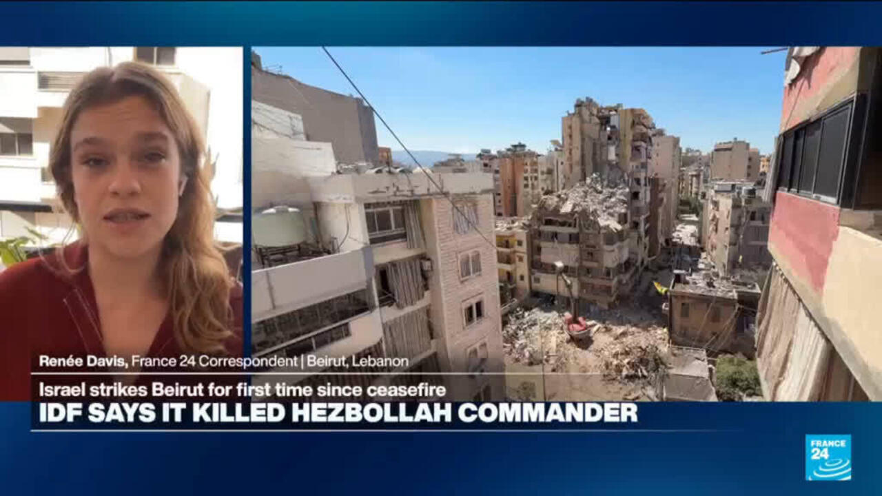Israel strikes Beirut and southern Lebanon despite truce