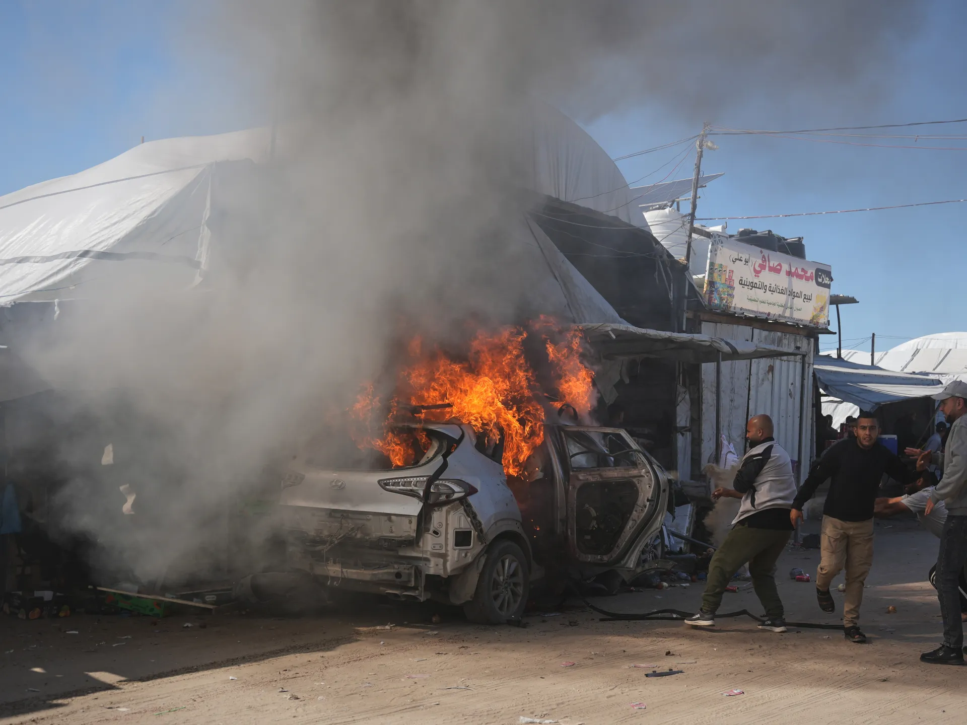 Israeli strikes kill five Palestinians across Gaza in one day
