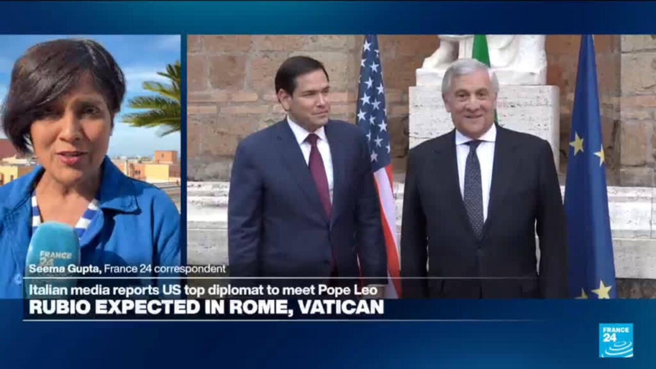 Italian media reports US top diplomat Rubio to meet Pope Leo