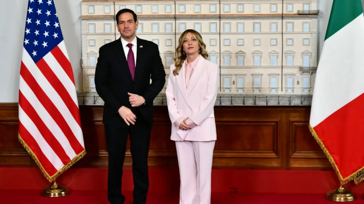 Italy-US ties strained as pope and Iran war dominate talks