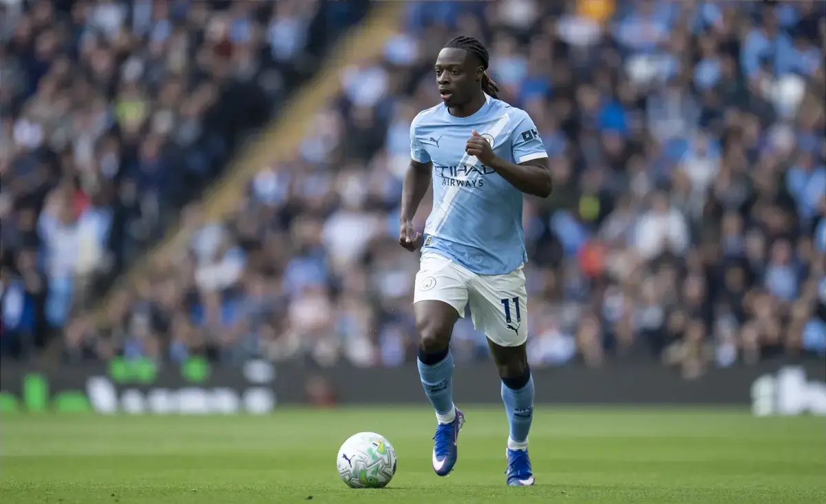 Jeremy Doku cites Raheem Sterling as case study for Manchester City goalscoring target