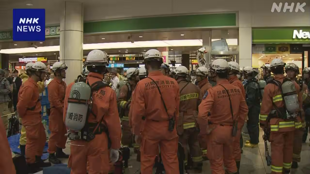 JR東海道線「車内でスプレーまかれた」通報 複数のど痛み訴え