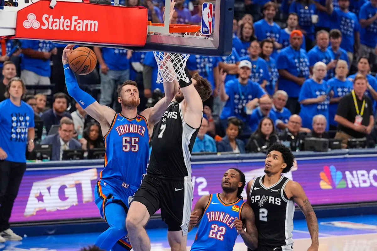 Kornet's 4th-quarter block on Hartenstein is one that the Spurs will savor for a long time