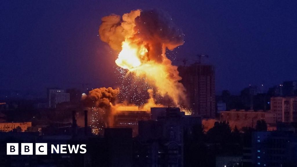 Large-scale Russian attack on Ukraine leaves four dead and dozens injured