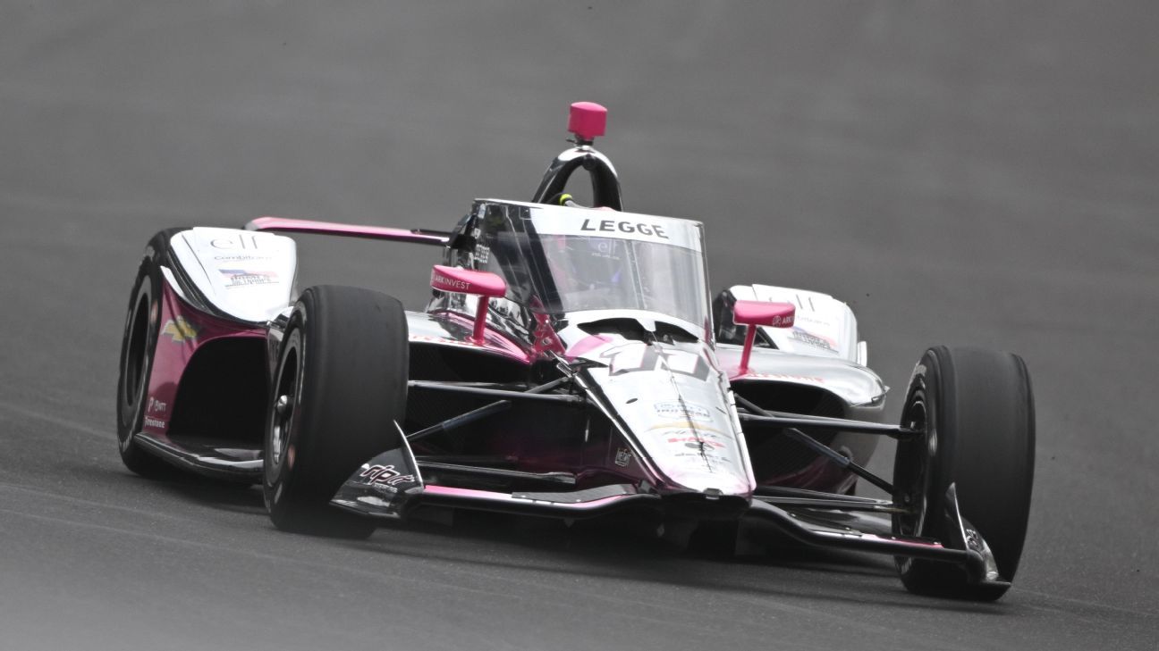 Legge crashes early at Indy to end 'Double' quest