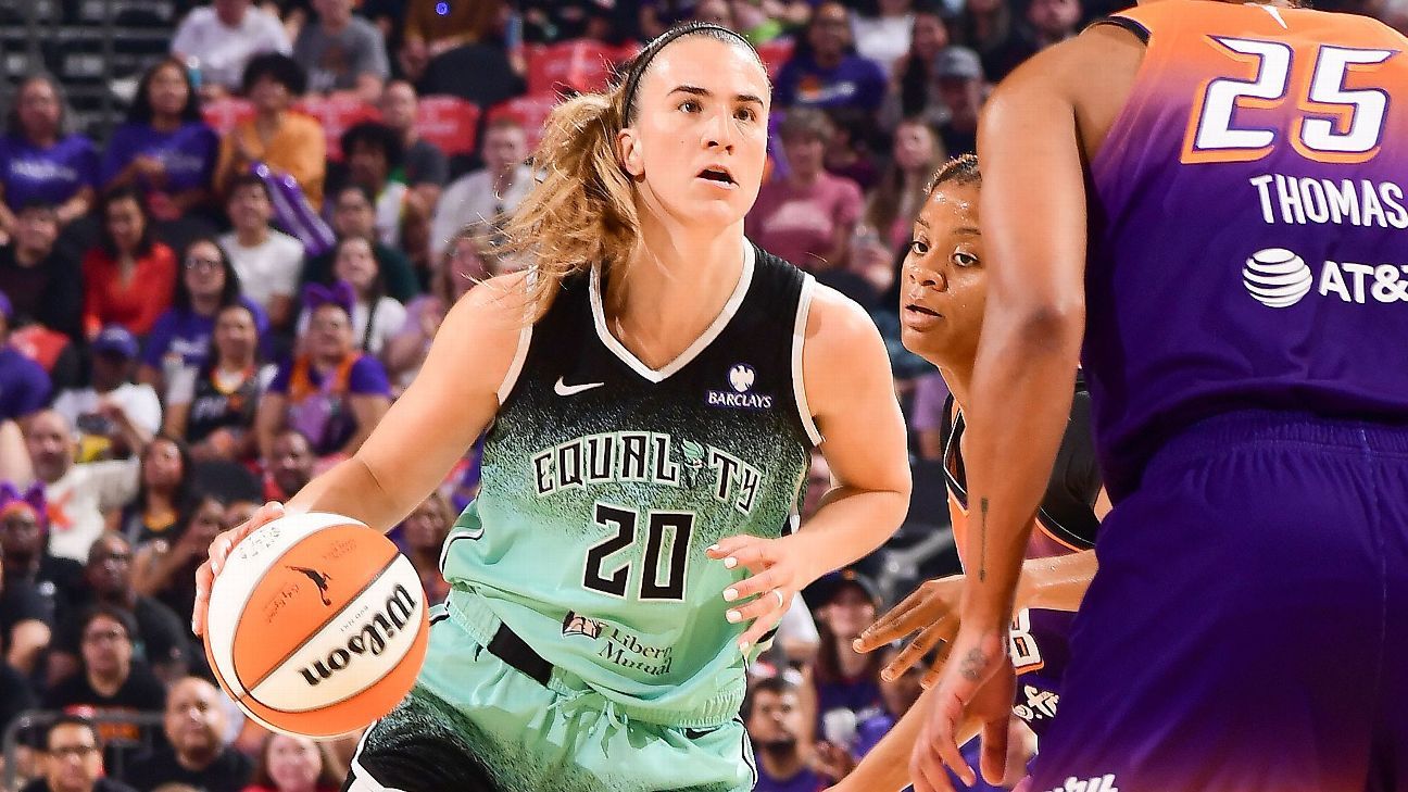 Liberty's Ionescu to make season debut vs. Wings