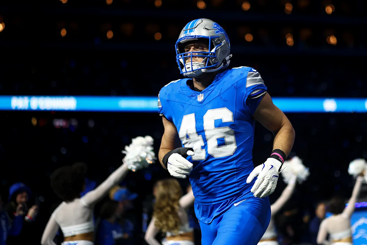Lions reportedly sign Jack Campbell to 4-year extension after declining LB's fifth-year option