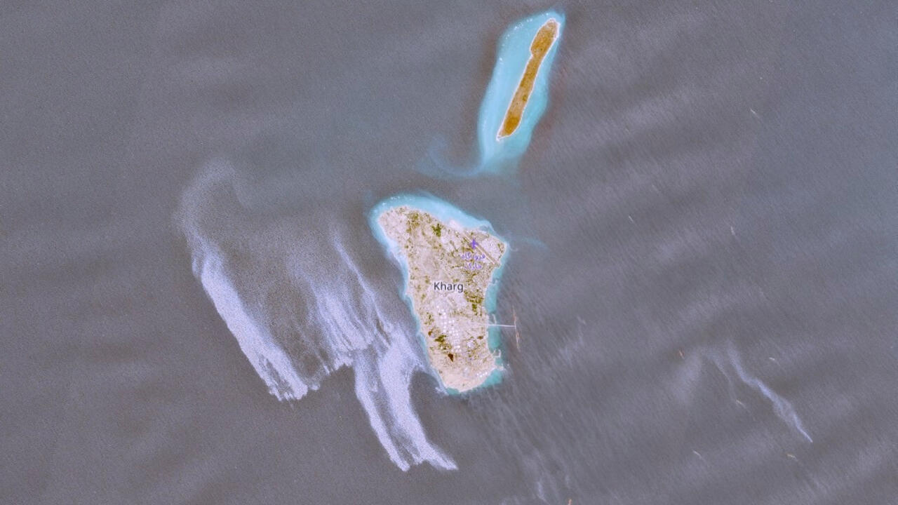 Live: Oil spill detected off Kharg Island in the Persian Gulf