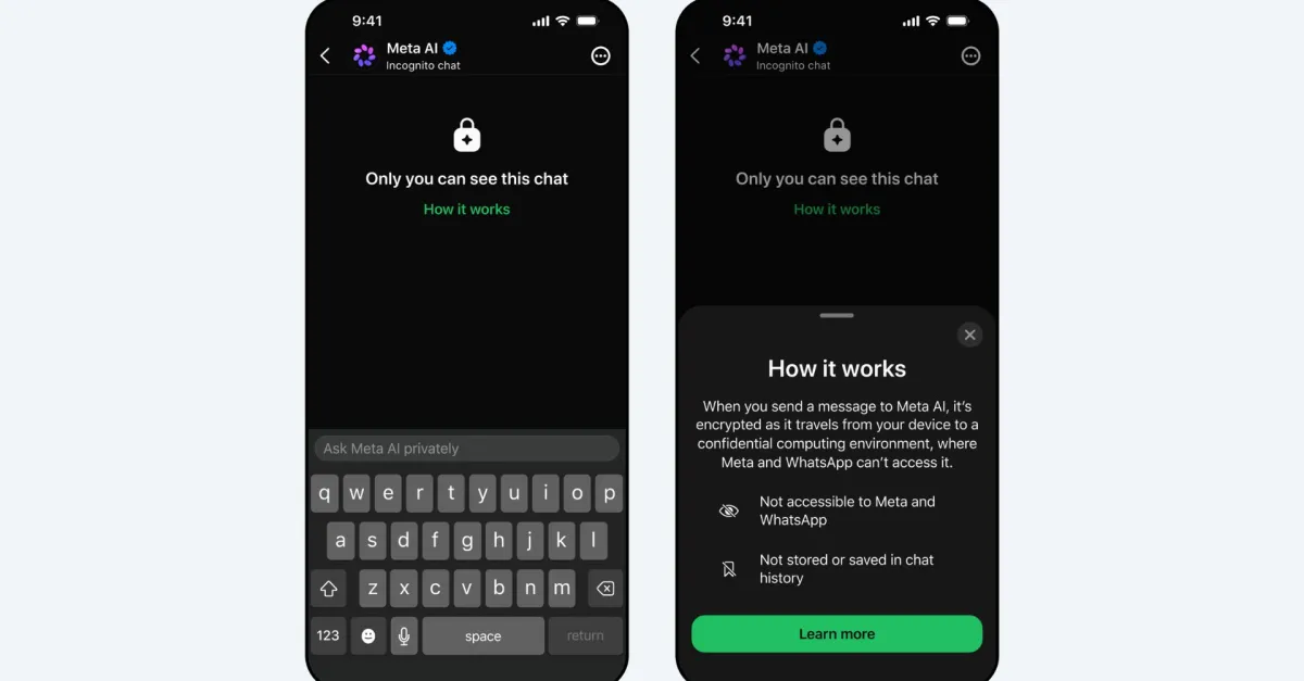 Mark Zuckerberg announces ‘completely private’ encrypted Meta AI chat