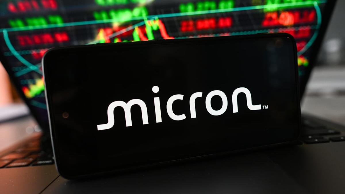 Micron stock hits $1 trillion market cap, markets rise