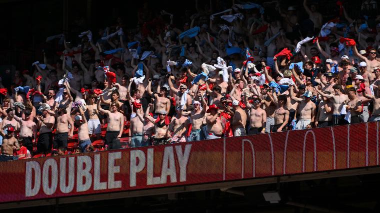 MLB 'Tarps off' trend, explained: Why baseball fans are going shirtless and how craze started