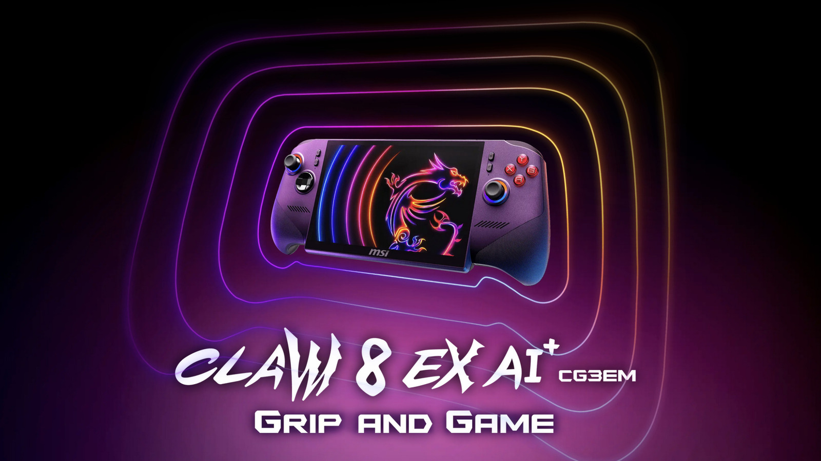 MSI's Claw 8 EX AI+ handheld comes out on June 23