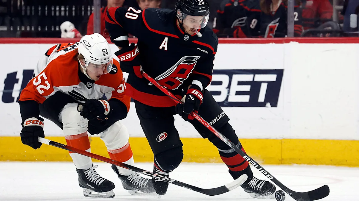 NHL playoffs: Canes rally to beat Flyers 3-2 in OT, take 2-0 series lead