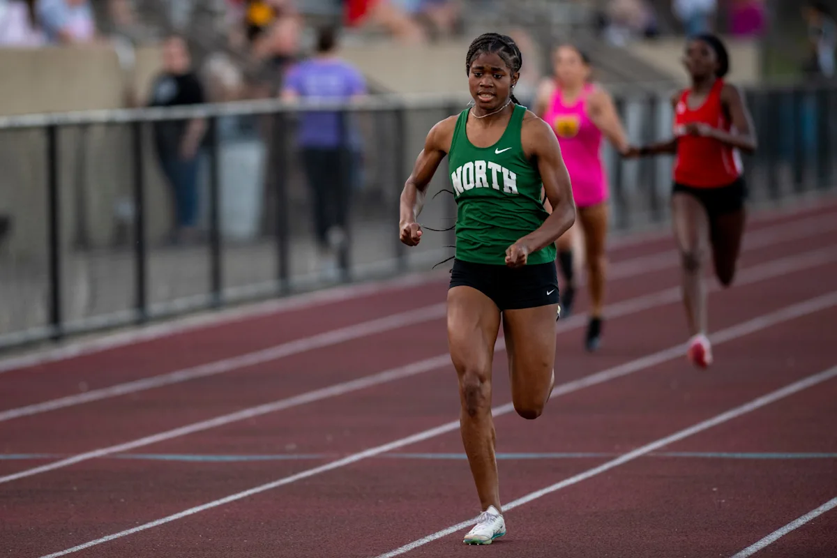 North's track stars De’Amontey and De’Janay Layne are about the work