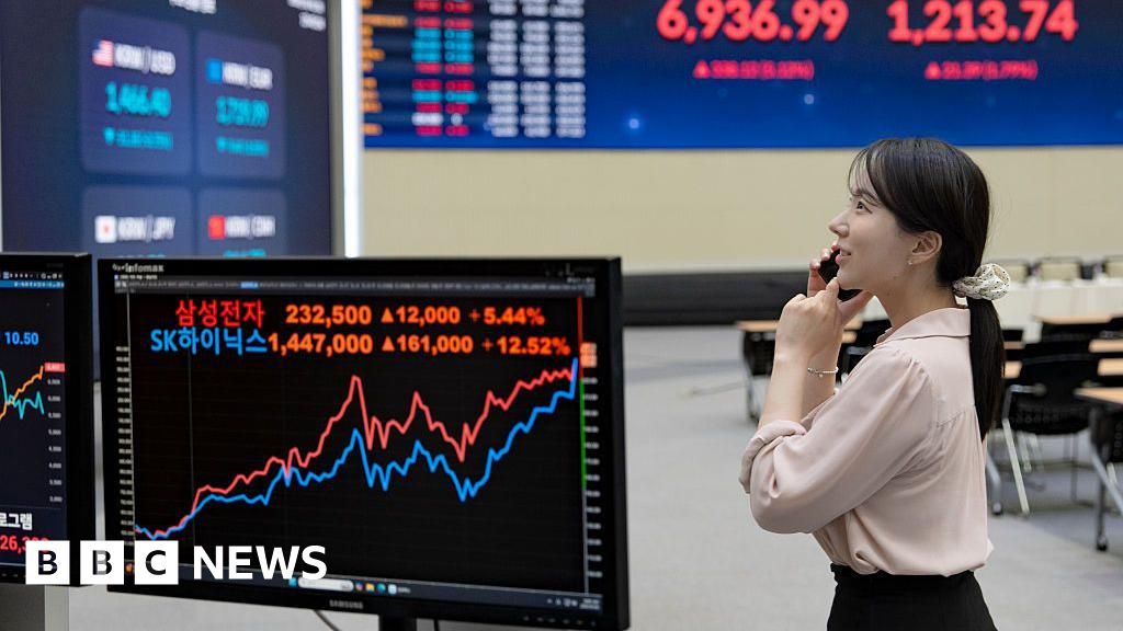 Oil prices drop and stock markets rise after reports of deal to end Iran war