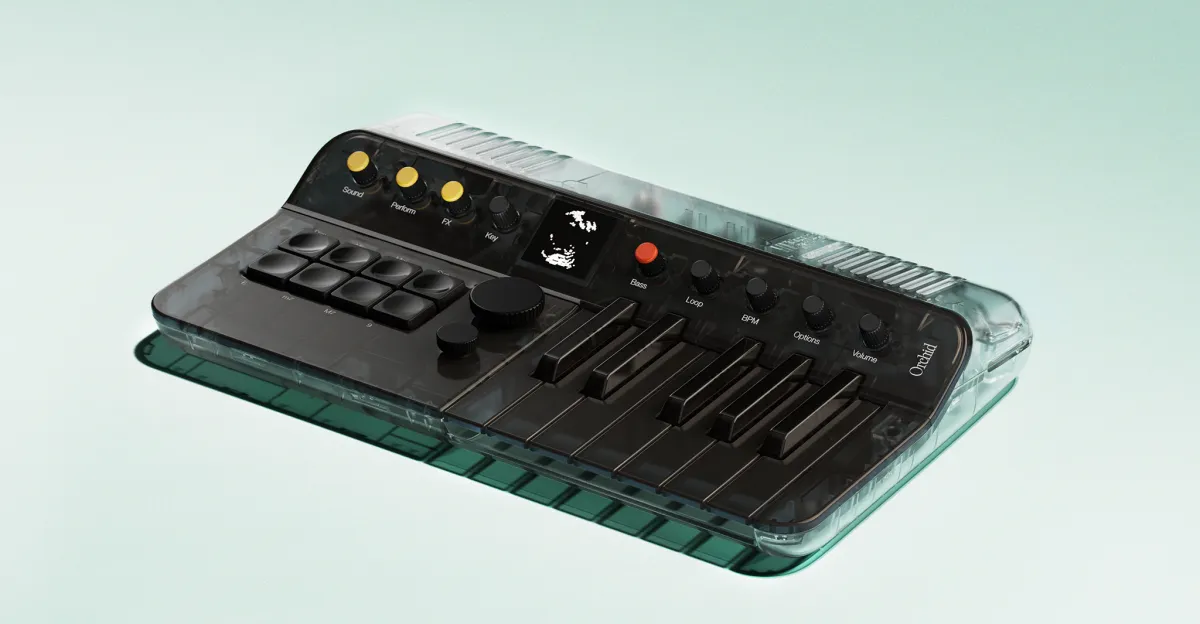 Orchid, the buzzy Tame Impala synth, is back in a gorgeous clear colorway