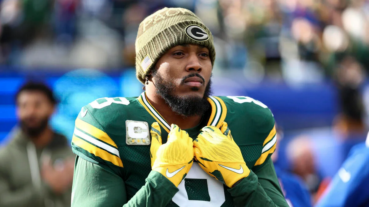 Packers' Josh Jacobs arrested on domestic violence charges, denies allegations