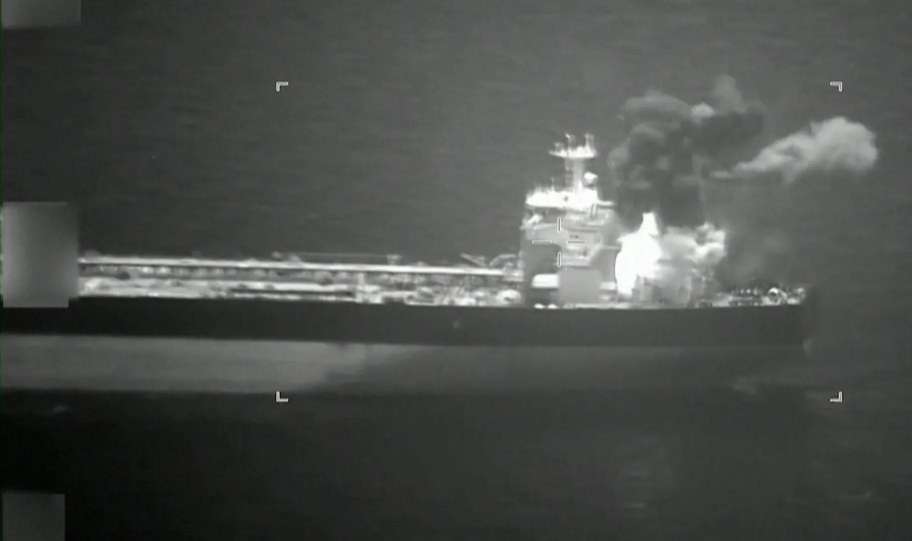 Pentagon releases video of strikes on Iranian oil tankers
