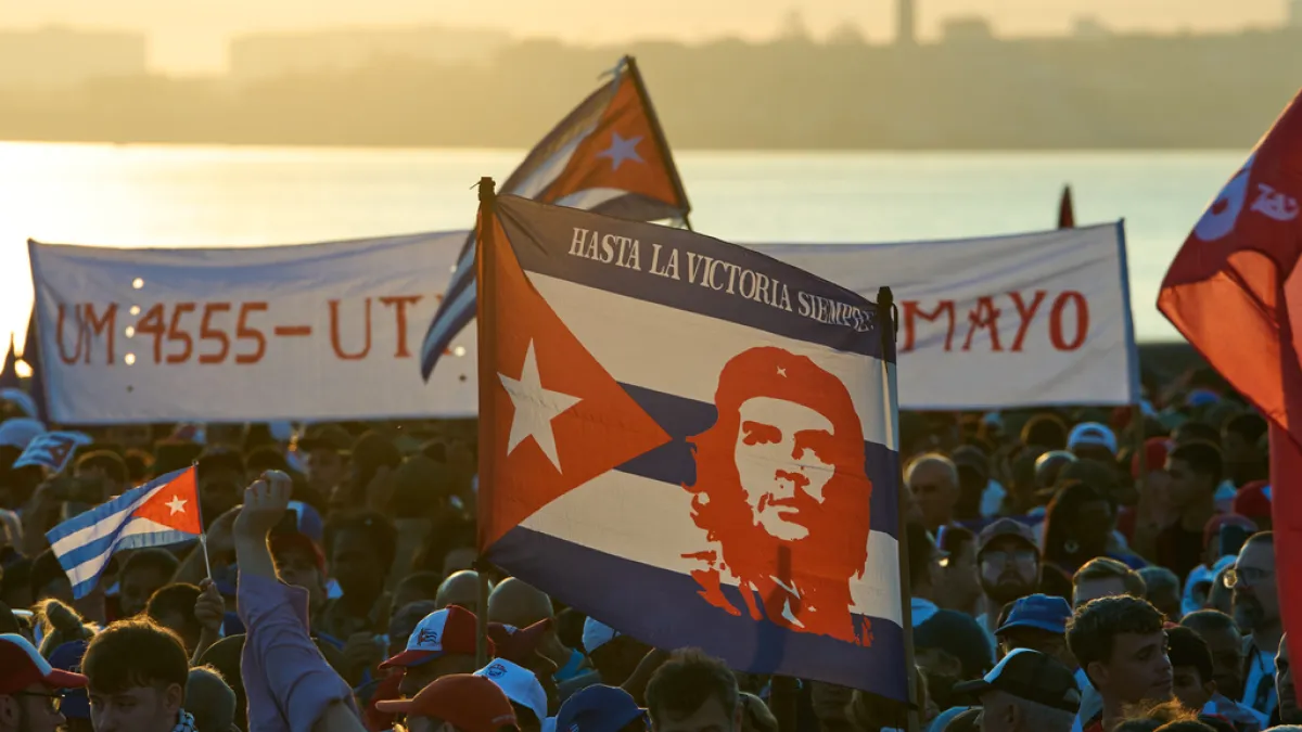 Photos: Cuba holds May Day celebrations amid US threats