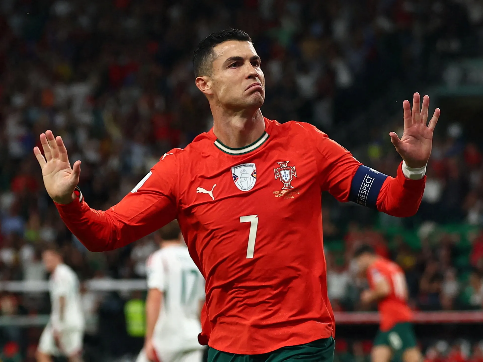 Ronaldo judged on form not age for Portugal at World Cup, says Martinez