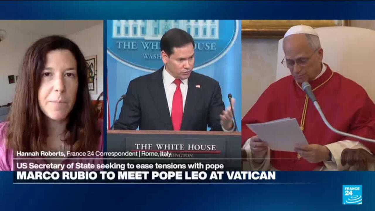 Rubio faces challenge in Pope Leo meeting after Trump's criticism over Iran