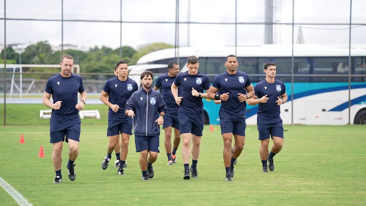 Second PRO CBF refereeing course has on-pitch activities