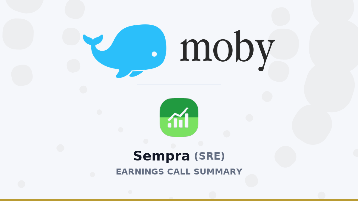 Sempra Q1 2026 Earnings Call Summary