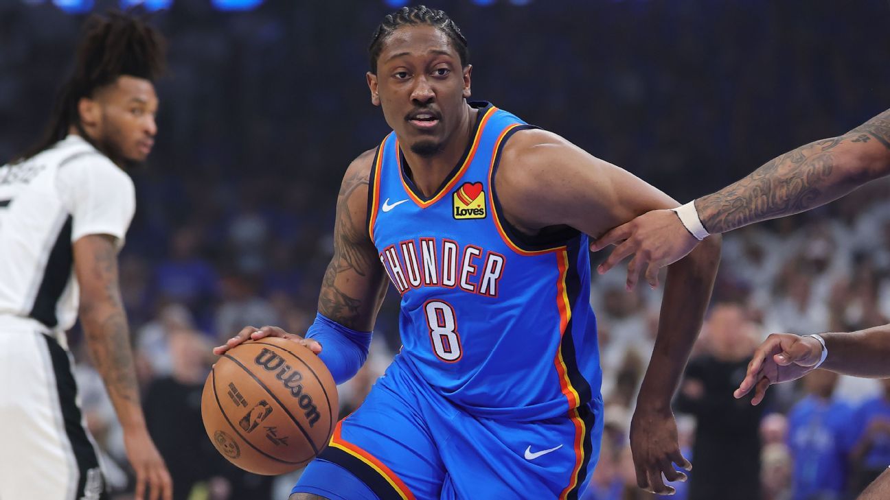 Sources: OKC's Williams (hamstring) day-to-day