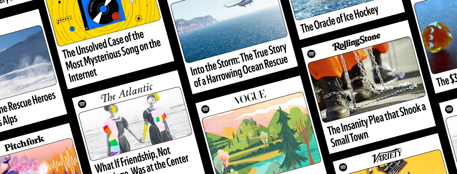 Spotify now lets you stream narrated magazine articles, too