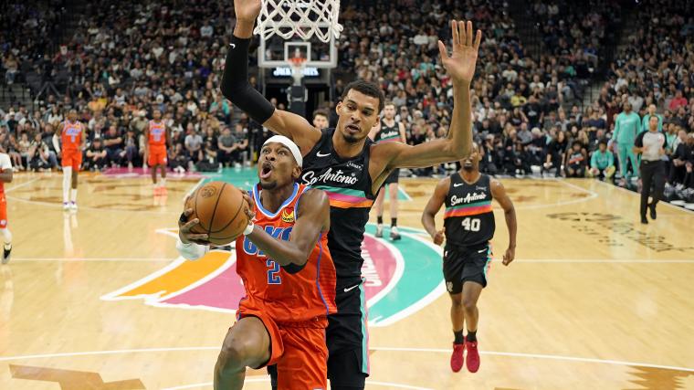 Spurs vs. Thunder final score, results: Victor Wembanyama goes off with 41 points, 24 rebounds in 2 OT thriller