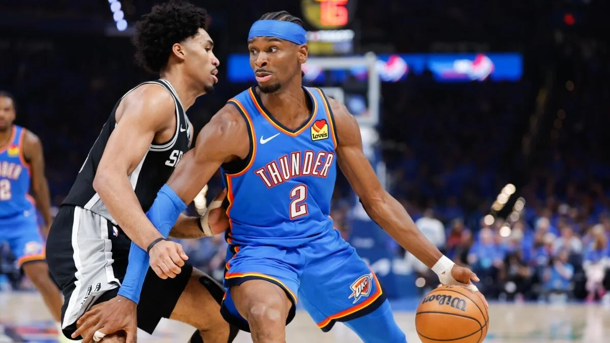 
                        Spurs vs. Thunder odds, prediction: 2026 NBA Western Conference finals picks, Game 2 best bets by proven model
                    
