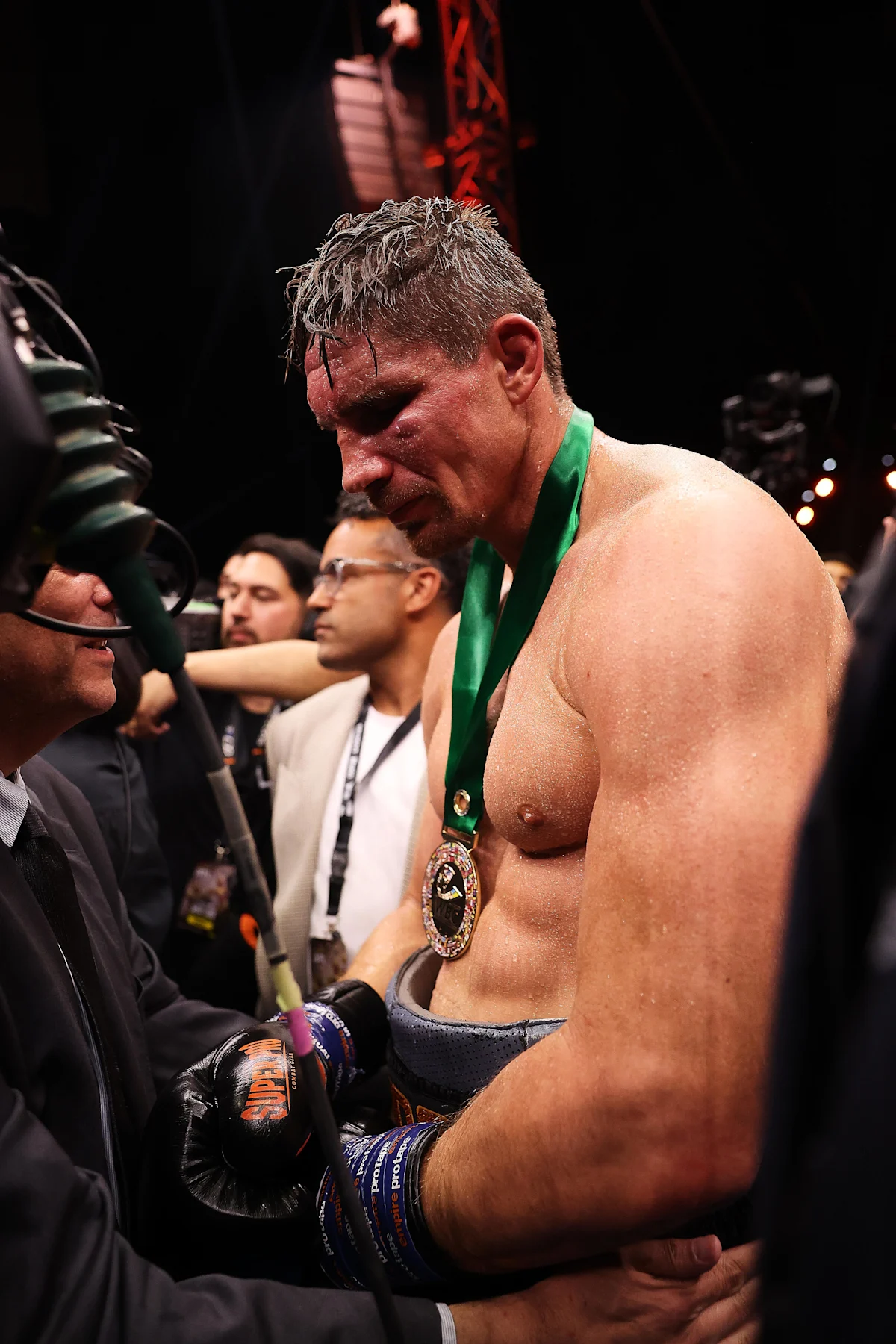 ‘The stoppage was early’: Eddie Hearn reacts to Usyk vs Rico ending