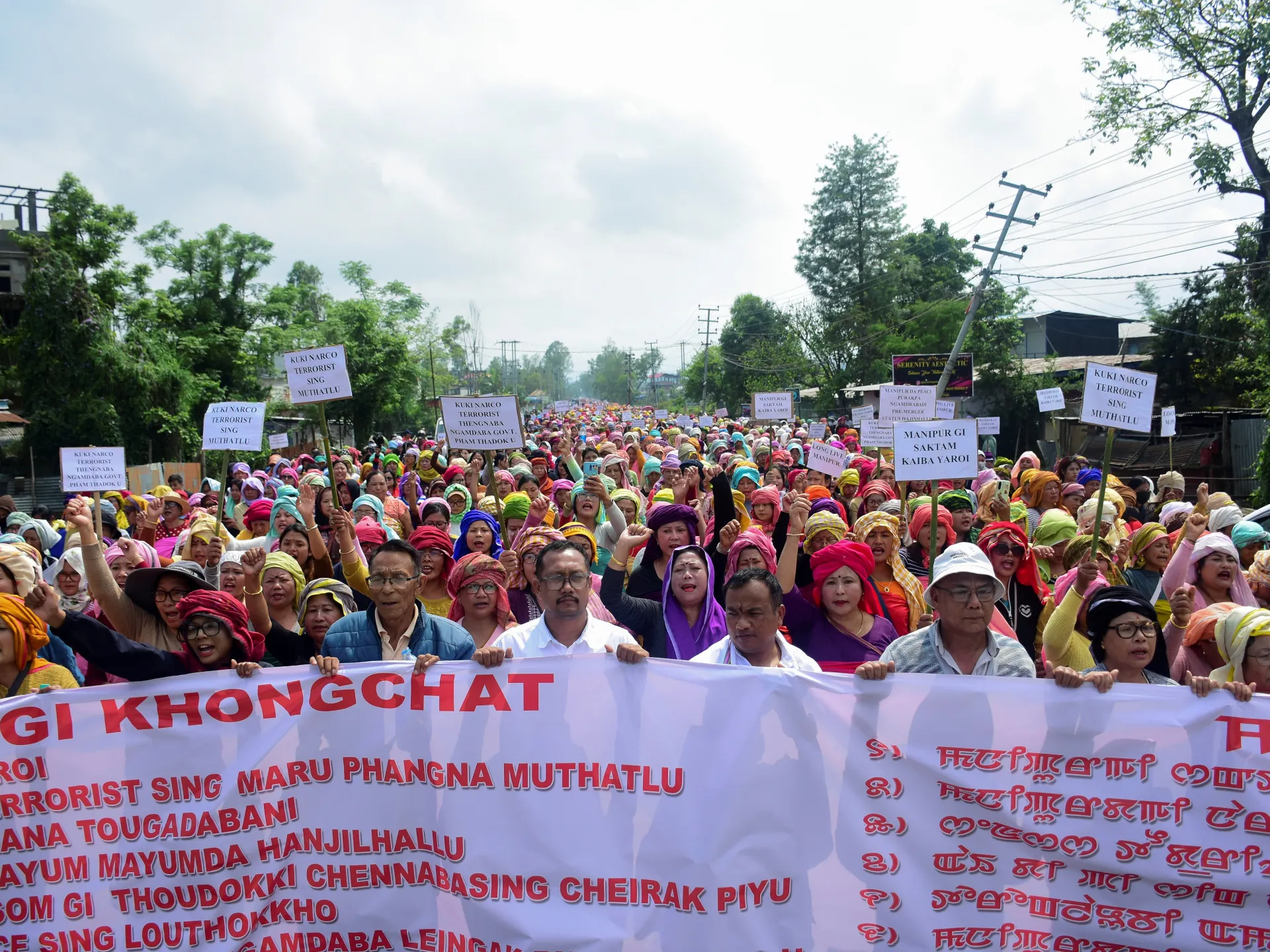 Thousands in India’s Manipur mark three years since ethnic clashes began