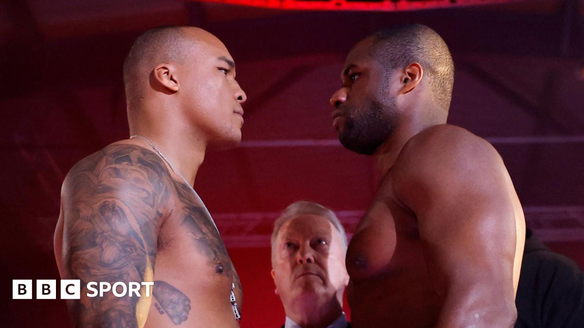 Tight-lipped Dubois weighs in at career-heaviest 18st