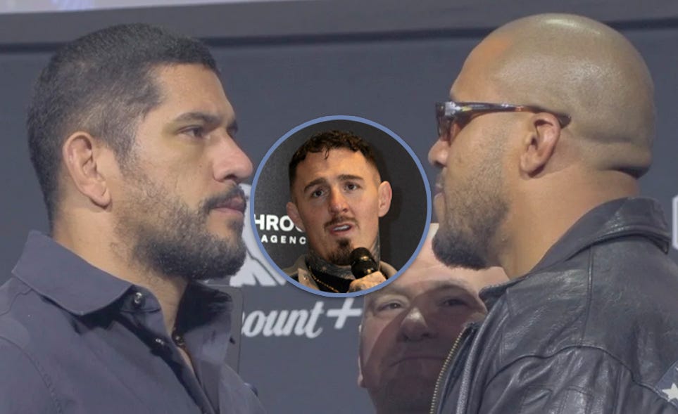 Tom Aspinall picks Ciryl Gane vs. Alex Periera winner at UFC White House