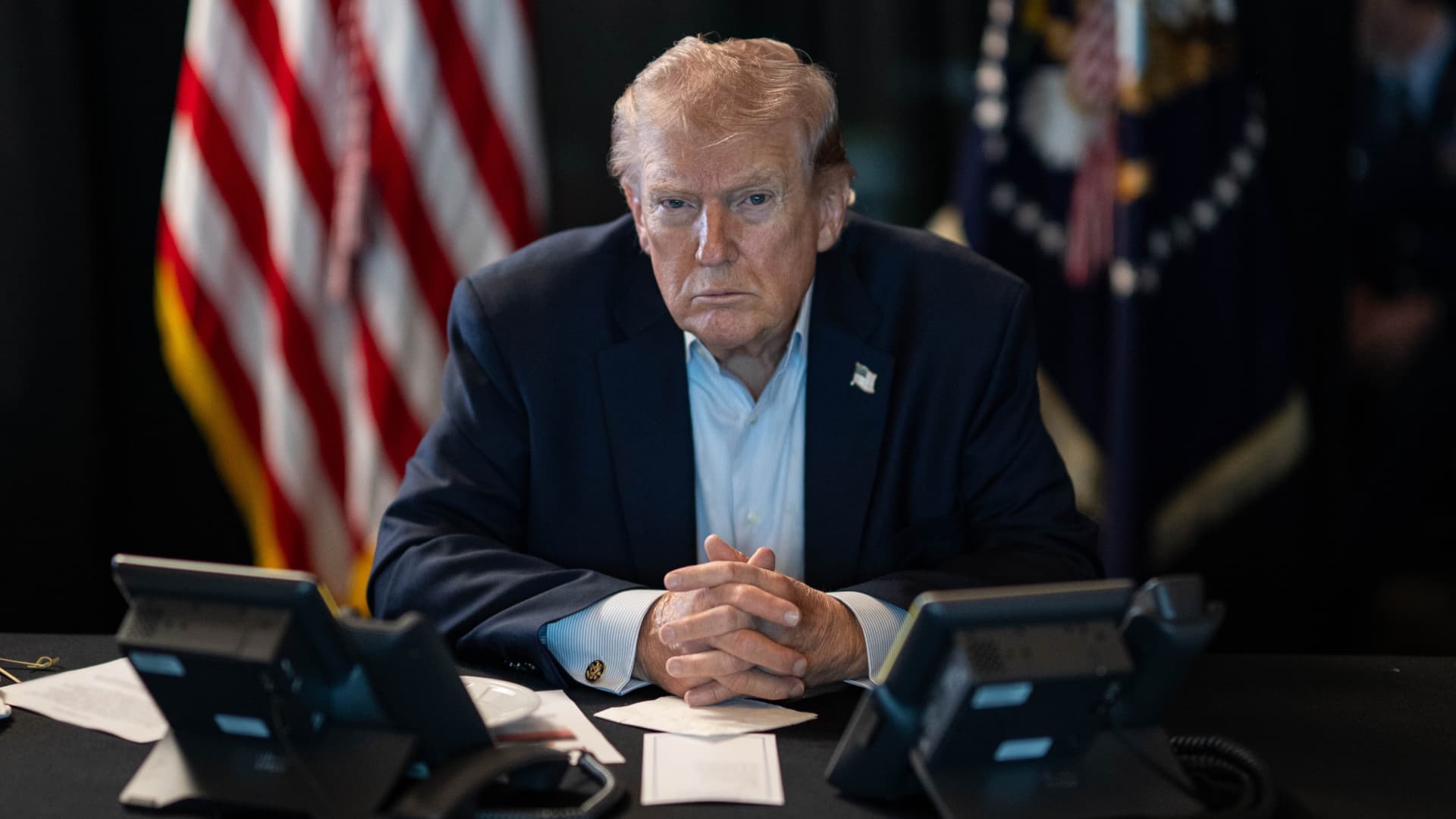 Trump says Iran will be bombed 'at much higher level' if they don't agree to peace deal