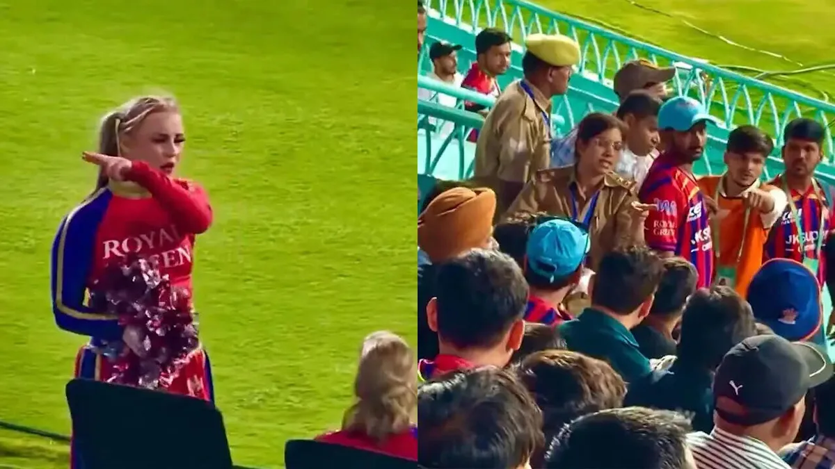 Ugly scenes! Fans misbehave with cheerleaders during LSG vs PBKS IPL match; police intervene - WATCH