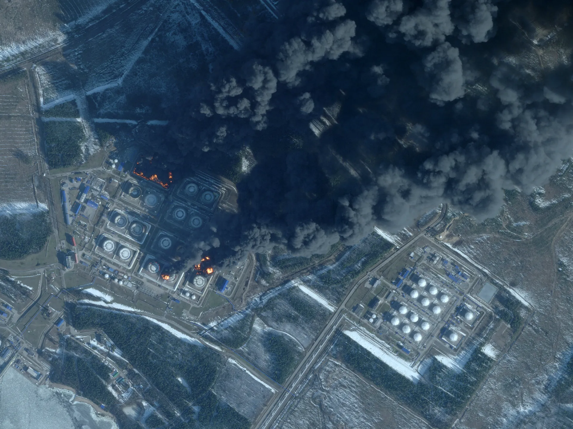 Ukraine drone attack hits Russian Baltic port, governor says