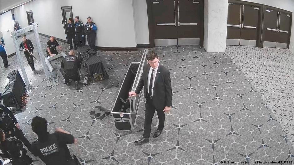 US prosecutors release new footage of Trump shooting suspect