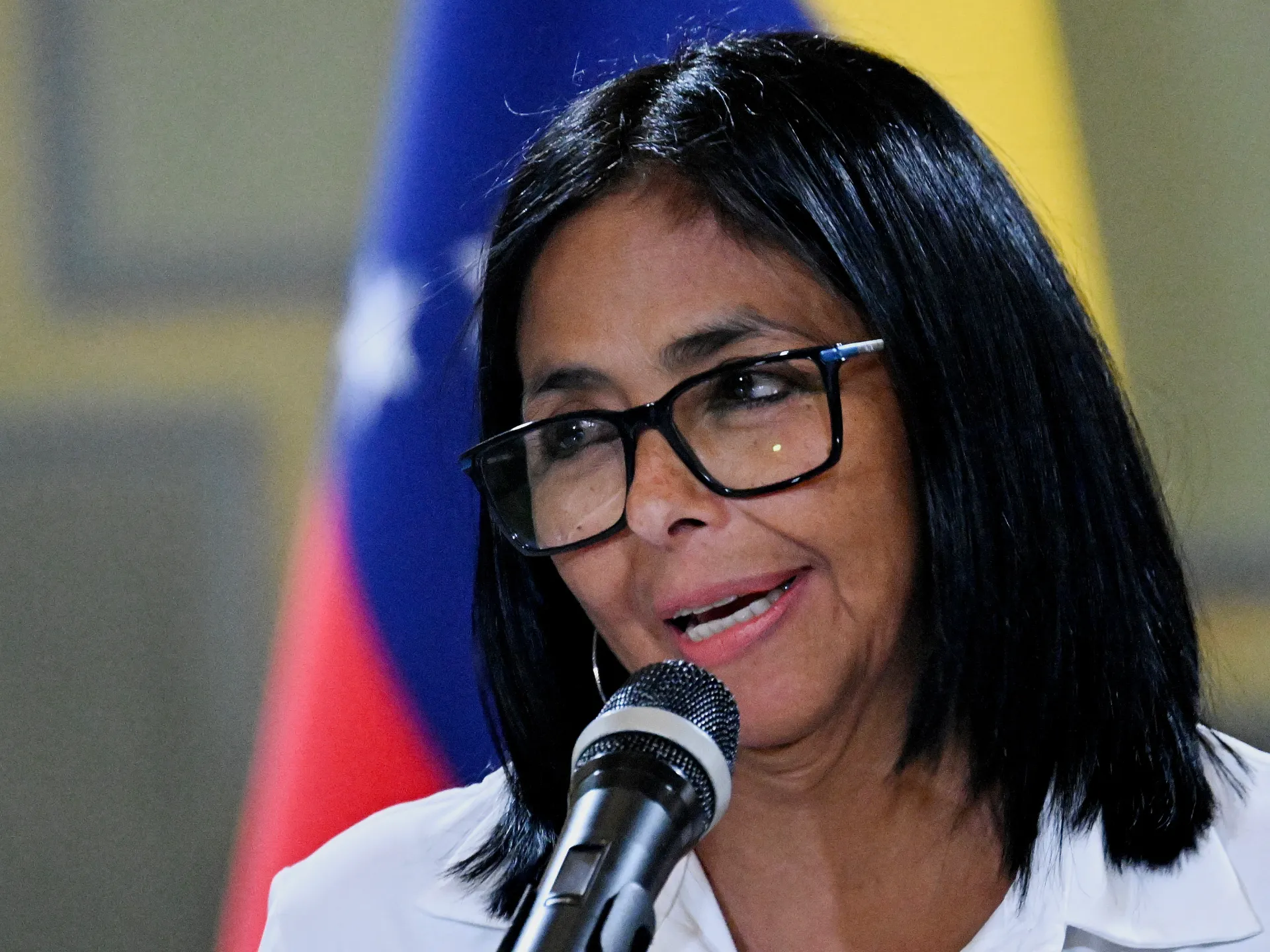 Venezuela’s Delcy Rodriguez heads to The Hague for land dispute case