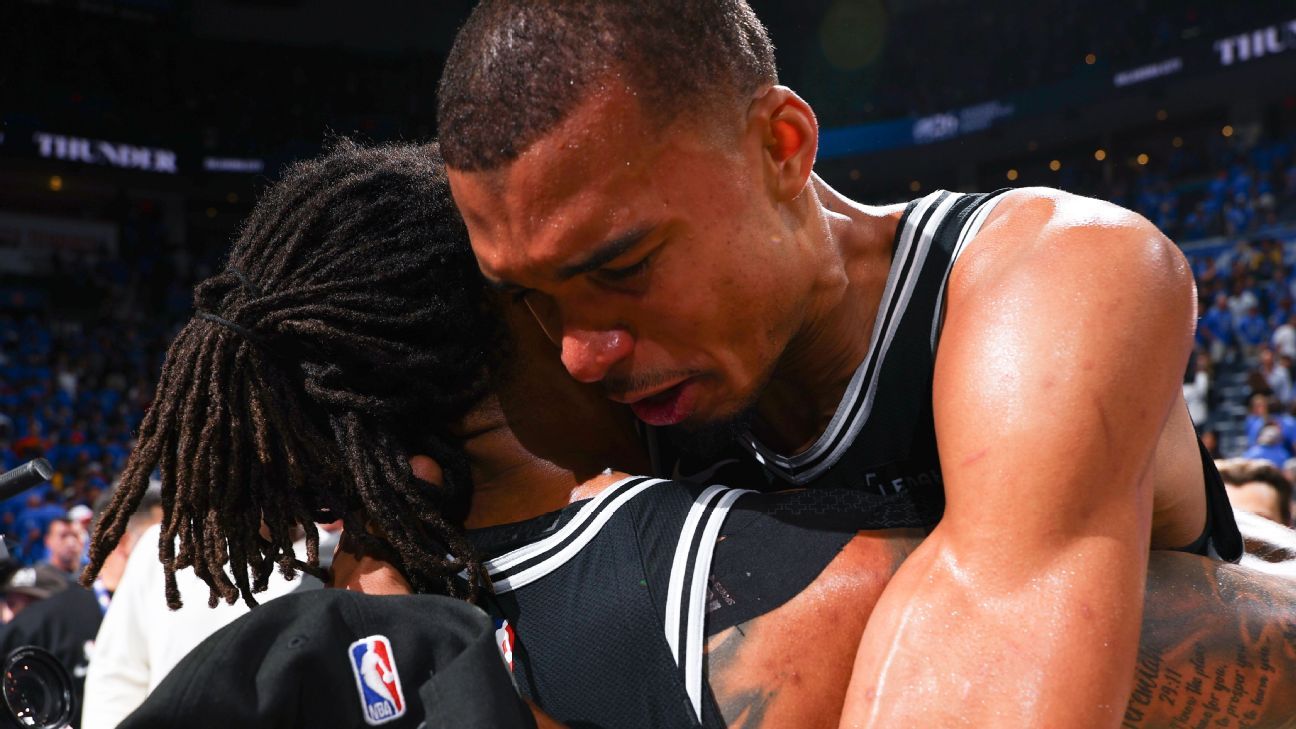 WCF win gets Wemby closer to 'childhood dream'