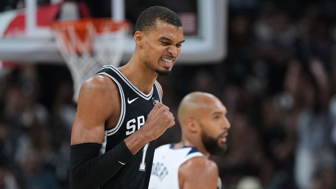 Wemby's bounce-back fuels rout; Spurs lead 3-2