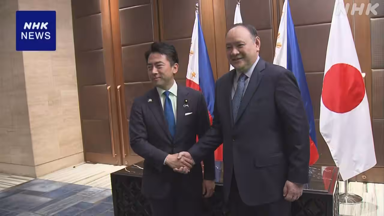 日本フィリピン防衛相会談 中古の護衛艦移転に向けWG設置