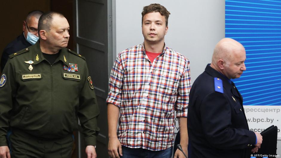 What happened to jailed Belarus dissident Raman Pratasevich?