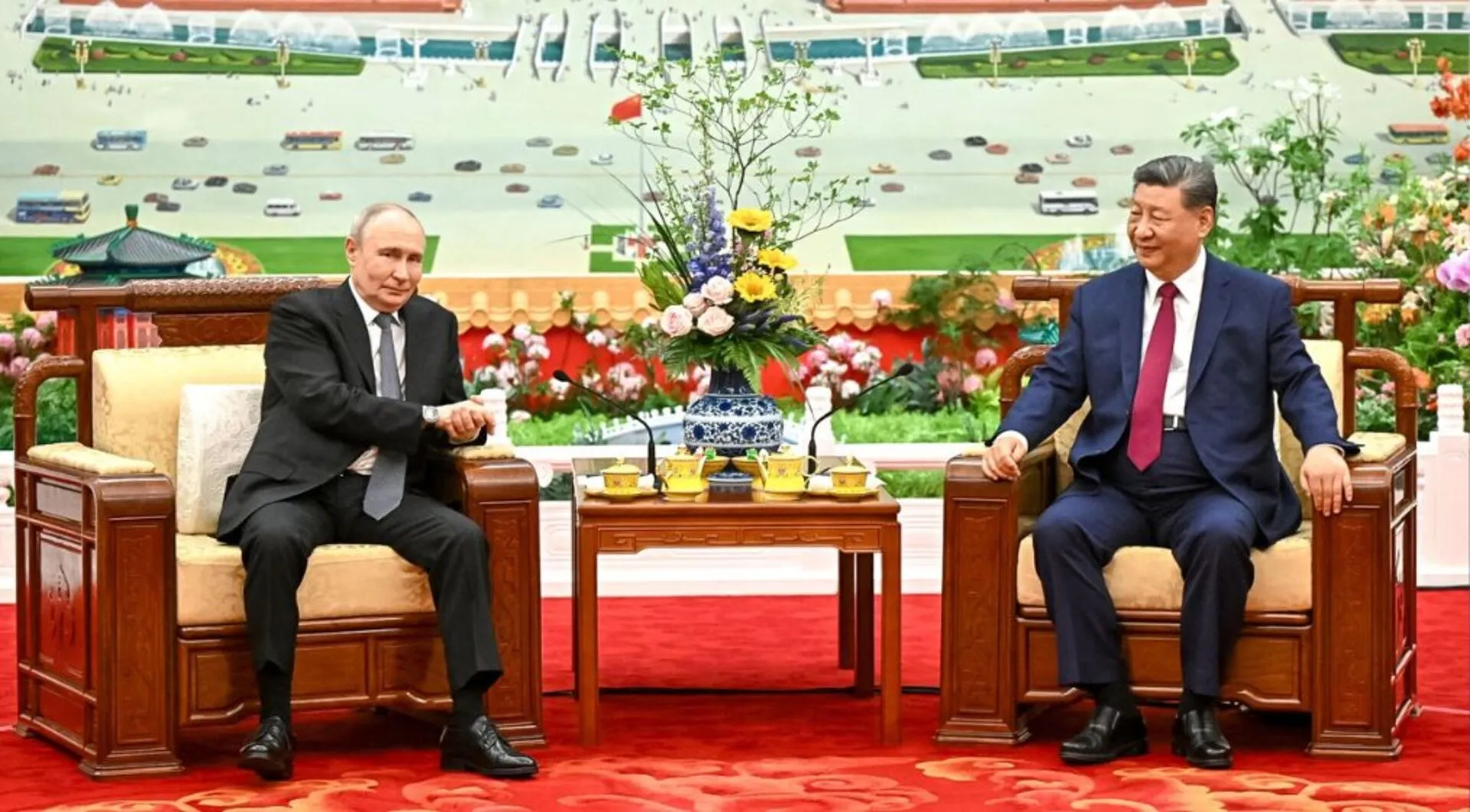 What’s the significance of the Russian president’s visit to China?