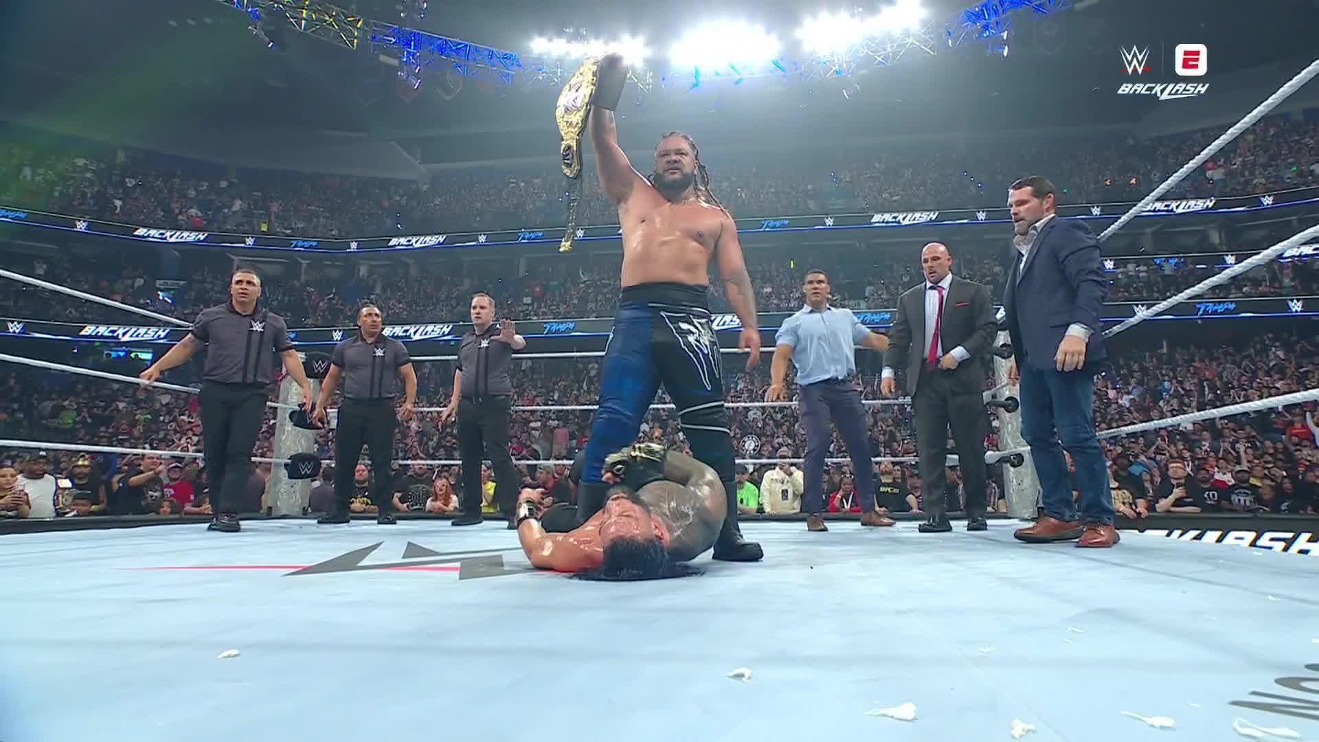 WWE Backlash takeaways: Breakker's breakout, Reign...