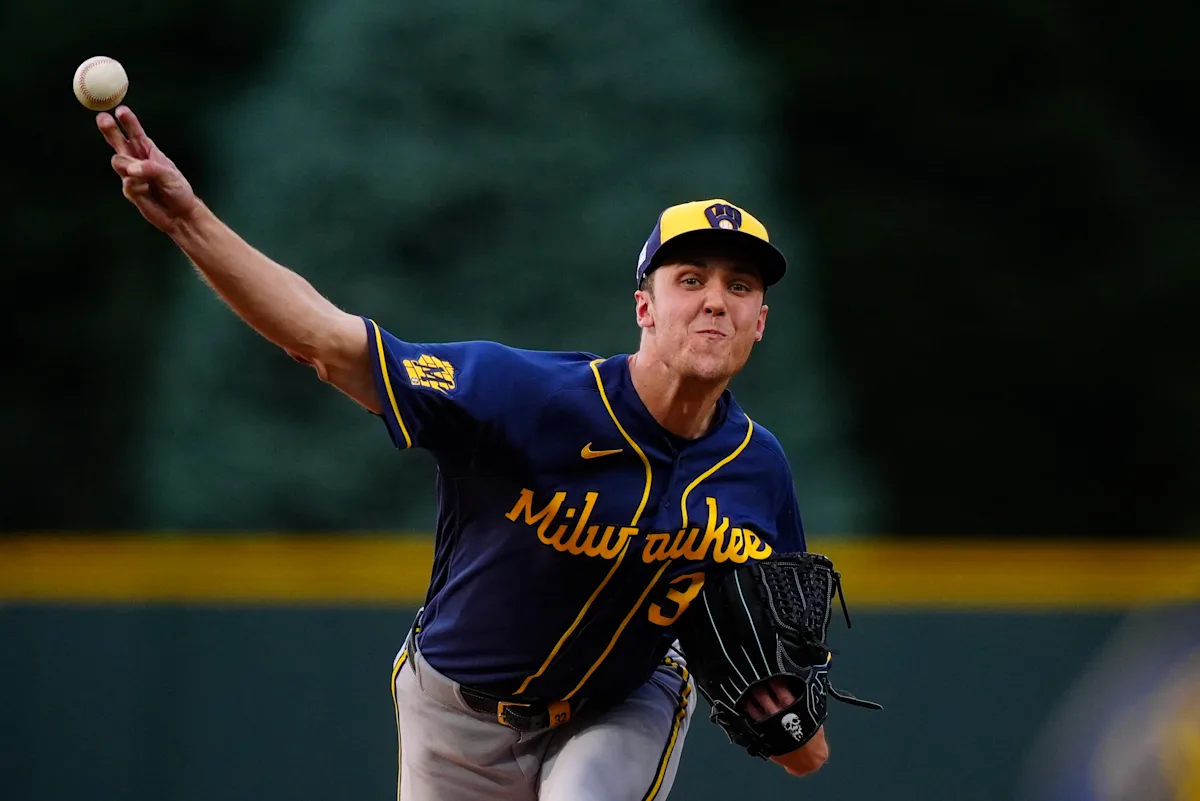 105 mph?! Brewers ace Jacob Misiorowski throws the fastest pitch ever recorded by a starter (again)